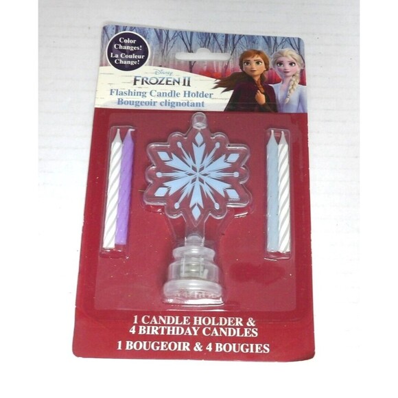 Frozen II 2 Birthday Party Pack Lot Plates Candle Craft Kit Napkins Tablecloth - Picture 9 of 11